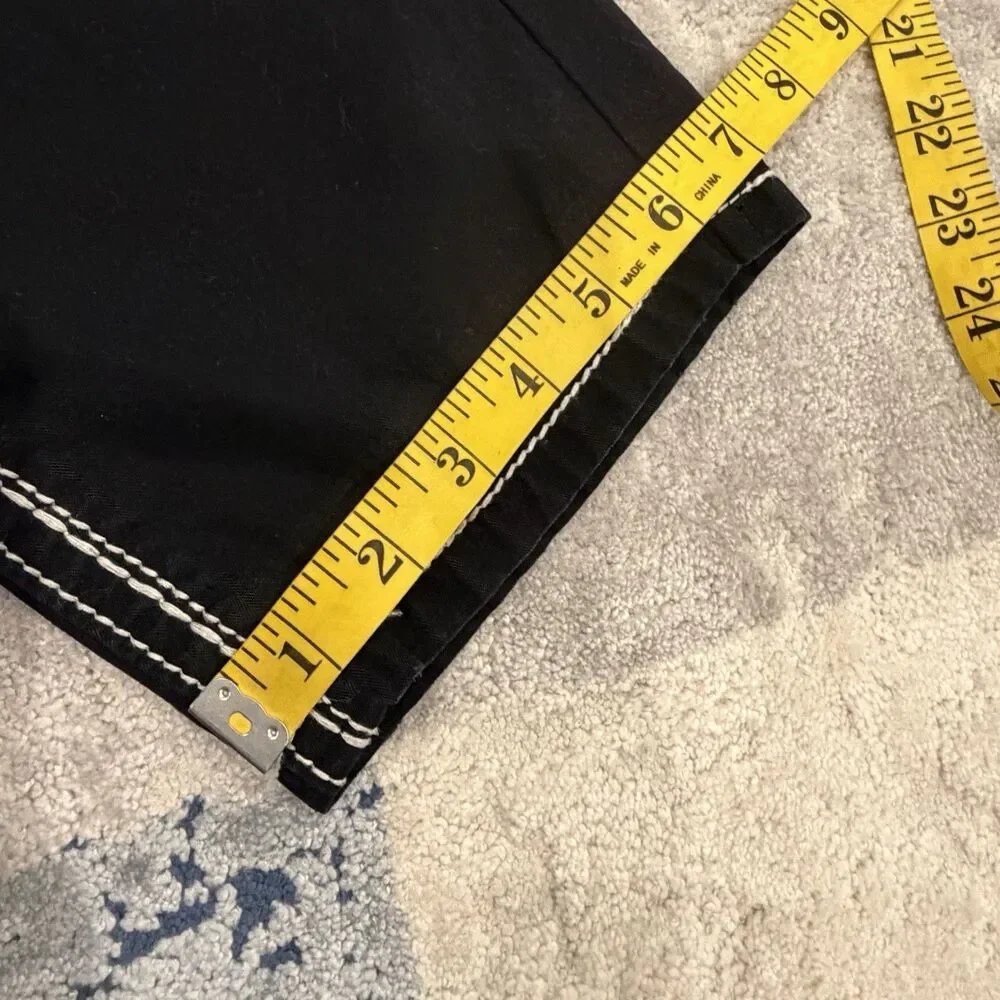 Rock Revival ELIAS Straight Black Jeans Mens 38 CUSTOM WAIST (See Measurements) - Picture 11 of 14